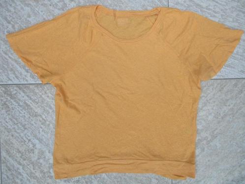 Nukus oranjegeel T-shirt truitje maat M, Kleding | Dames, T-shirts, Zo goed als nieuw, Maat 38/40 (M), Oranje, Korte mouw, Ophalen of Verzenden