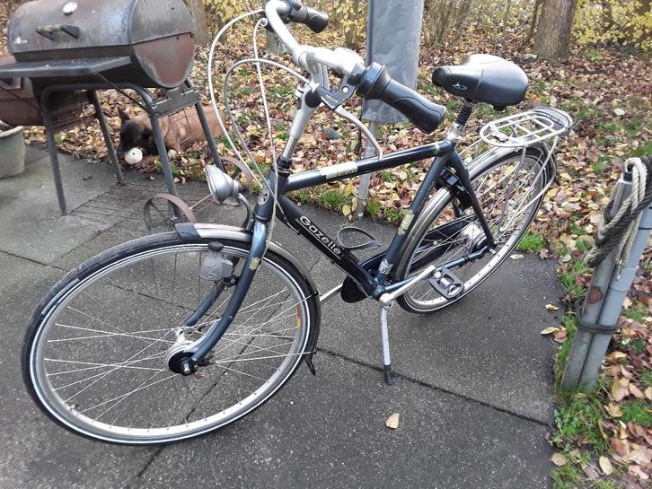 Fiets, Fietsen en Brommers, Fietsen | Dames | Damesfietsen, Zo goed als nieuw, Gazelle, Versnellingen, 53 tot 56 cm, Ophalen
