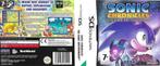 SONIC CHRONICLES THER DARK BROTHERHOOD, Spelcomputers en Games, Games | Nintendo DS, Verzenden, 1 speler, Zo goed als nieuw, Vanaf 3 jaar