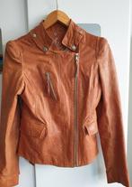 Zara Sexy Leren Jasje Slim Fit, Bruin, Ophalen of Verzenden, Maat 36 (S), Onbekend