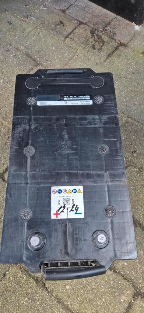 VARTA 12V 210Ah AGM Accu, Auto-onderdelen, Accu's en Toebehoren, Universele onderdelen, Gebruikt, Ophalen