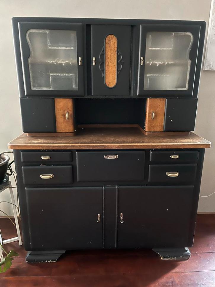 Vintage Mado Buffetkast Jaren '40/'50, Huis en Inrichting, Kasten | Buffetkasten, Gebruikt, 150 tot 200 cm, 100 tot 150 cm, 25 tot 50 cm