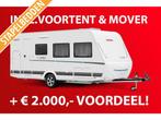 Dethleffs C'Joy 480 QLK MOVER-VOORTENT-ACTIE, Caravans en Kamperen, Bedrijf, Dwars-stapelbed, 1000 - 1250 kg, 5 tot 6 meter