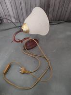 Vintage wandlamp, Ophalen of Verzenden, Zo goed als nieuw, Glas