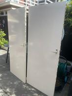 Deur ( 2 stuks ) gratis, Doe-het-zelf en Verbouw, Deuren en Horren, Minder dan 80 cm, Binnendeur, Ophalen of Verzenden, Zo goed als nieuw