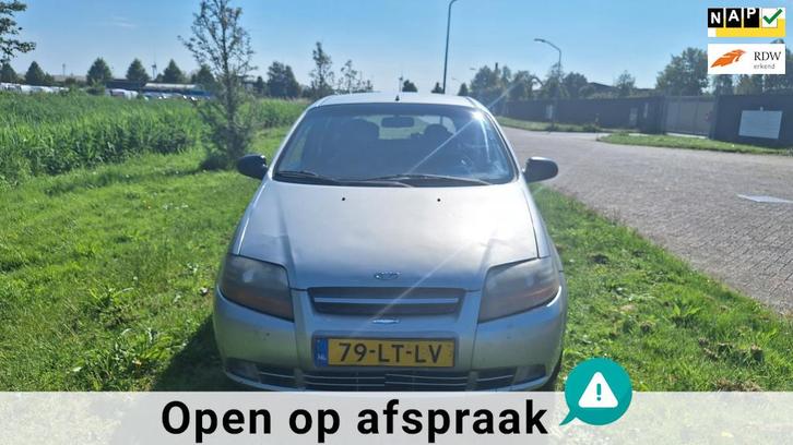 Daewoo Kalos 1.4 Style, Auto's, Daewoo, Bedrijf, Te koop, Kalos, ABS, Airbags, Airconditioning, Centrale vergrendeling, Elektrische buitenspiegels