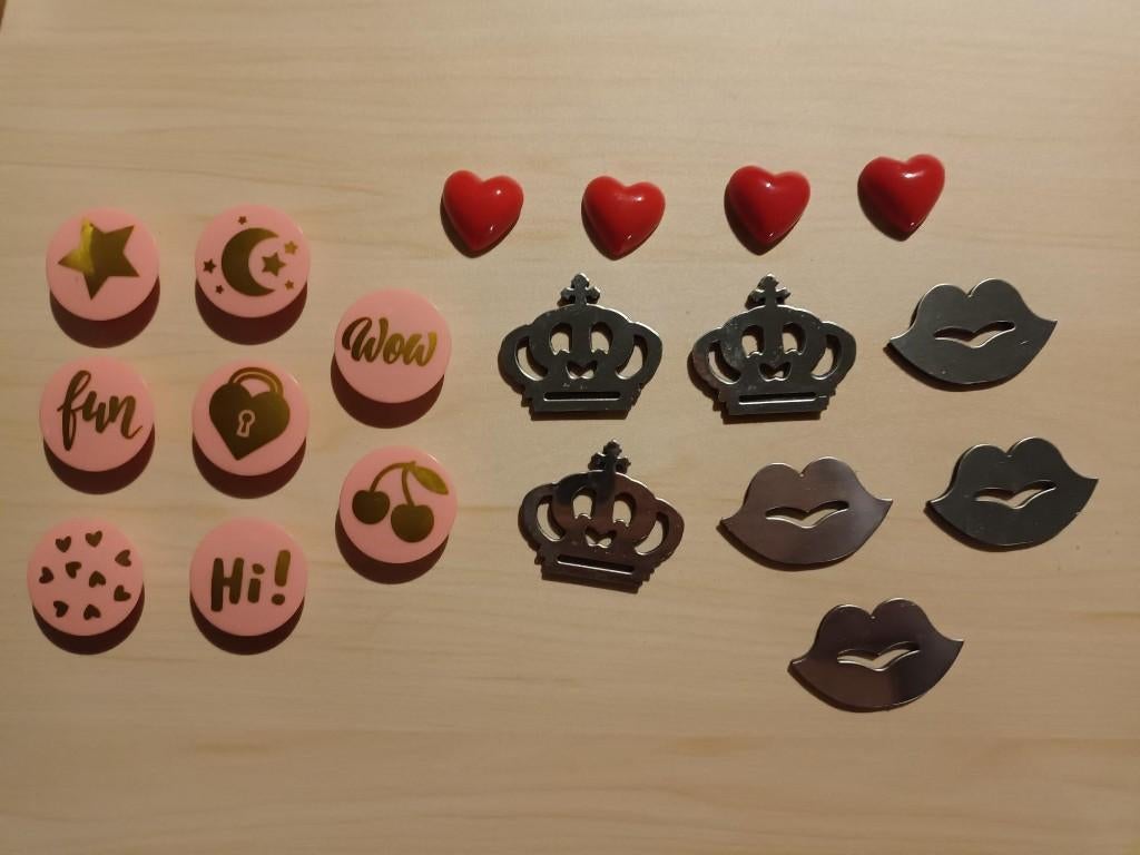 19 magneten voor een memobord, Ophalen of Verzenden, Zo goed als nieuw, Overige typen