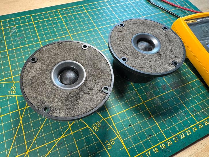 Scan-Speak Tweeters D2010/851300, Audio, Tv en Foto, Luidsprekers, Gebruikt, Overige typen, Minder dan 60 watt, Overige merken