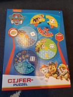 Paw Patrol cijferpuzzel, Kinderen en Baby's, Speelgoed | Kinderpuzzels, Ophalen of Verzenden, Zo goed als nieuw, 2 tot 4 jaar