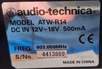 Draadloze Audio-Technica & Belt-pack & instrumenten kabel, Ophalen, Gebruikt, Audio