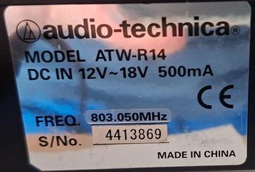 Draadloze Audio-Technica & Belt-pack & instrumenten kabel beschikbaar voor biedingen