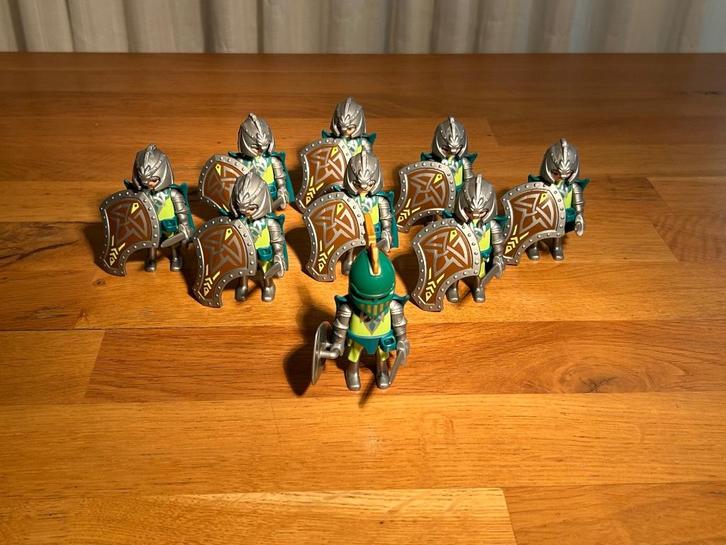 Playmobil groene draken ridders, Kinderen en Baby's, Speelgoed | Playmobil, Gebruikt, Complete set, Ophalen of Verzenden