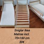 Kinderbed Sniglar Ikea, 70 tot 85 cm, Ophalen of Verzenden, Zo goed als nieuw, Minder dan 140 cm