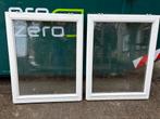 2 Ramen met dubbel glas, 100x100cm, Doe-het-zelf en Verbouw, Glas en Ramen, Ophalen, Gevelraam of Ruit, Gebruikt, Minder dan 80 cm
