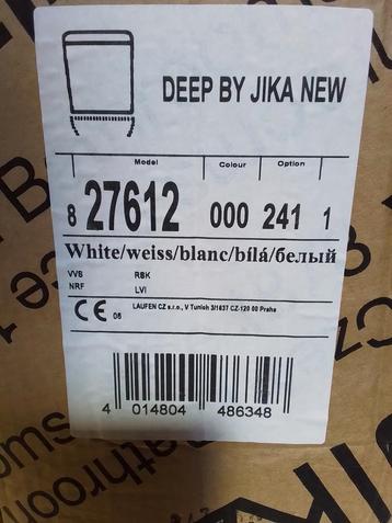 Jika Euroline duoblok reservoir wit Keramiek Stortbak beschikbaar voor biedingen