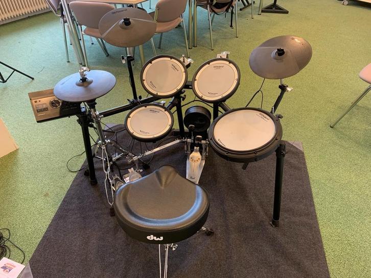 Roland V-Drums TD-17 Electronisch drumstel, Muziek en Instrumenten, Drumstellen en Slagwerk, Gebruikt, Roland, Elektronisch, Ophalen