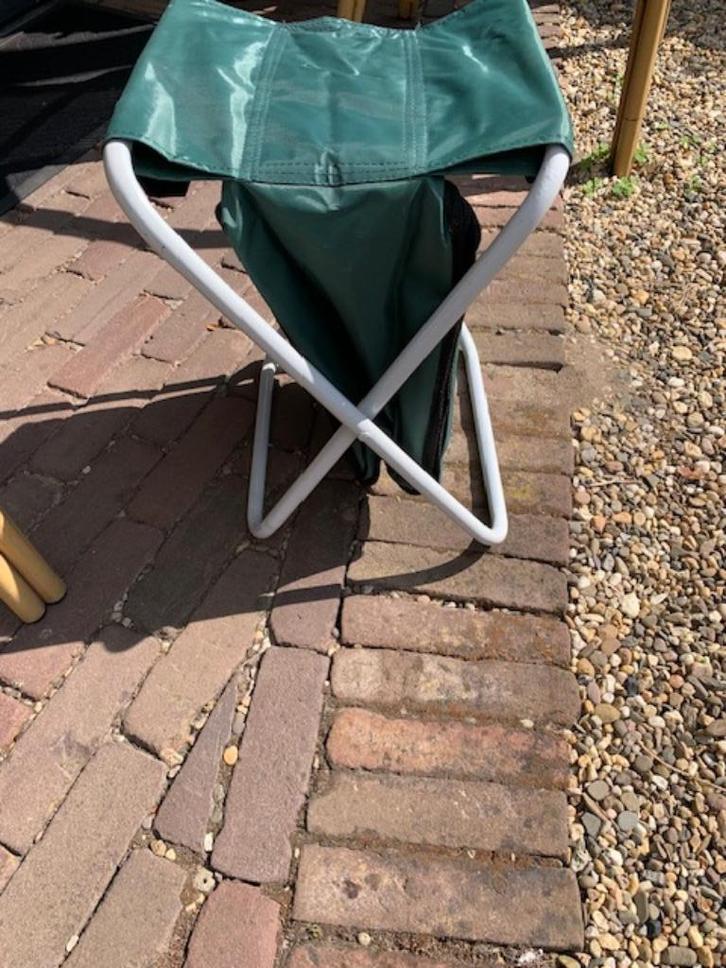 Visstoeltje, Opklapbaar - krukje met opbergvakken!, Watersport en Boten, Hengelsport | Algemeen, Nieuw, Overige typen, Ophalen