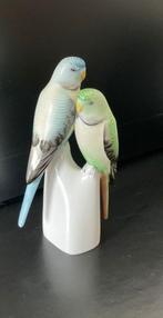 Hollohaza Hungary Hongarije porseleine vogels parkieten, Ophalen of Verzenden, Nieuw, Dier