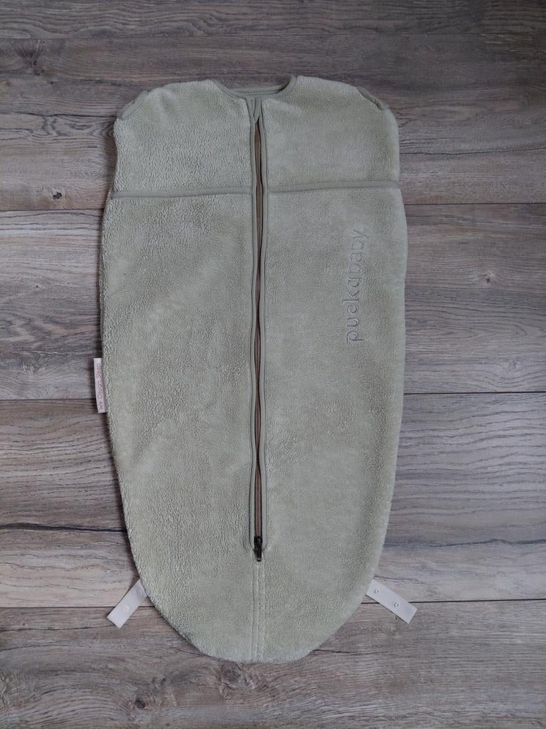 Puckababy mini, teddy Olive, zeer goede staat, Kinderen en Baby's, Ophalen of Verzenden, Zo goed als nieuw, Bakerzak of Bakerdoek