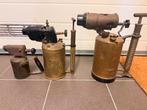 3 Vintage Messing Branders: Primus, Sievert, Barthel, Ophalen of Verzenden
