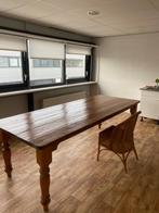 Tafel 6-8 personen - hout, tegen ieder bod, Huis en Inrichting, Tafels | Eettafels, Ophalen, 100 tot 150 cm, 200 cm of meer, Hout