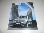brochure BMW X3  2009, Ophalen of Verzenden, Nieuw, Overige merken