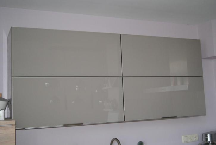 Twee garage deur bovenkasten 2x90= 180x75x40 met verlichting, Huis en Inrichting, Keuken | Keukenelementen, Gebruikt, Minder dan 100 cm