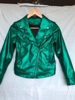 B.nosy metallic bikerjack kind groen maat 146/152, Meisje, Zo goed als nieuw, Jas, B nosy