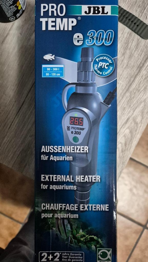 JBL ProTemp e300 z.g.a.n, Dieren en Toebehoren, Vissen | Aquaria en Toebehoren, Zo goed als nieuw, Verlichting of Verwarming, Ophalen of Verzenden