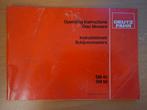 Instruktieboek Deutz Fahr Schijvenmaaiers SM 40 en SM 50, Boeken, Ophalen of Verzenden, Gelezen, Tractor en Landbouw