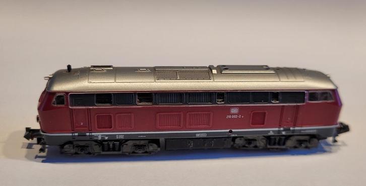 N-spoor Loc 7232 Fleischmann Piccolo, Hobby en Vrije tijd, Modeltreinen | N-Spoor, Zo goed als nieuw, Locomotief, Gelijkstroom