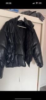Leren puffer jacket, Kleding | Dames, Jassen | Winter, Maat 38/40 (M), Costes, Wit, Zo goed als nieuw