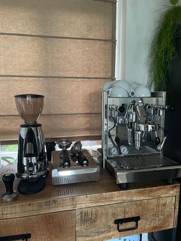 Espressomachine Bezzera Mitica plus Macap molen beschikbaar voor biedingen