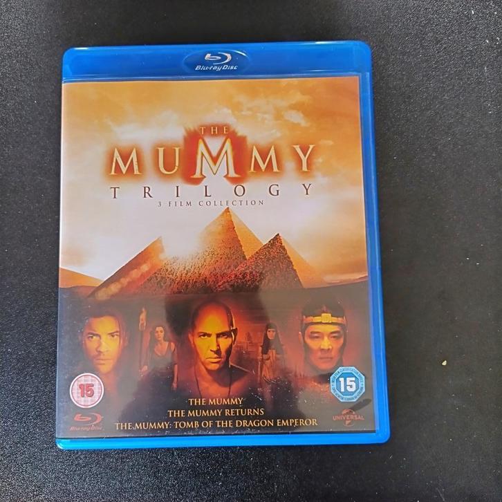 B4-1) The Mummy trilogy - box, Cd's en Dvd's, Blu-ray, Zo goed als nieuw, Boxset, Ophalen of Verzenden