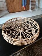 Rieten Mand - Decoratie, Lectuur, Planten, Ophalen, Mand, Rond, Zo goed als nieuw
