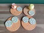 De Groene Merel houten wafels voor de jonge bakker, Ophalen of Verzenden, Gebruikt, Overige typen