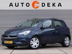 Opel Corsa 1.0 Turbo Edition *Airco*Cruisecontr.*Parkeersens, Voorwielaandrijving, Stof, Gebruikt, Blauw