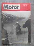 Blad "motor" nr15,1971. Daytona techniek. Motocross te Makki, Verzamelen, Automerken, Motoren en Formule 1, Gebruikt, Ophalen of Verzenden