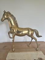 Bronzen paard antiek, Antiek en Kunst, Antiek | Koper en Brons, Ophalen of Verzenden