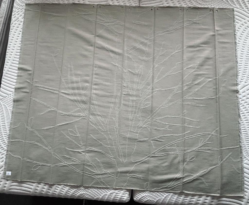 Lap stof 110 x 140 cm KK Rav gordijnstof, Ophalen of Verzenden, Zo goed als nieuw, 30 tot 120 cm, Katoen