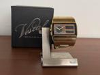 Vestal Monte Carlo Gold horloge, Sieraden, Tassen en Uiterlijk, Horloges | Antiek, Overige merken, Staal, Met bandje, Polshorloge