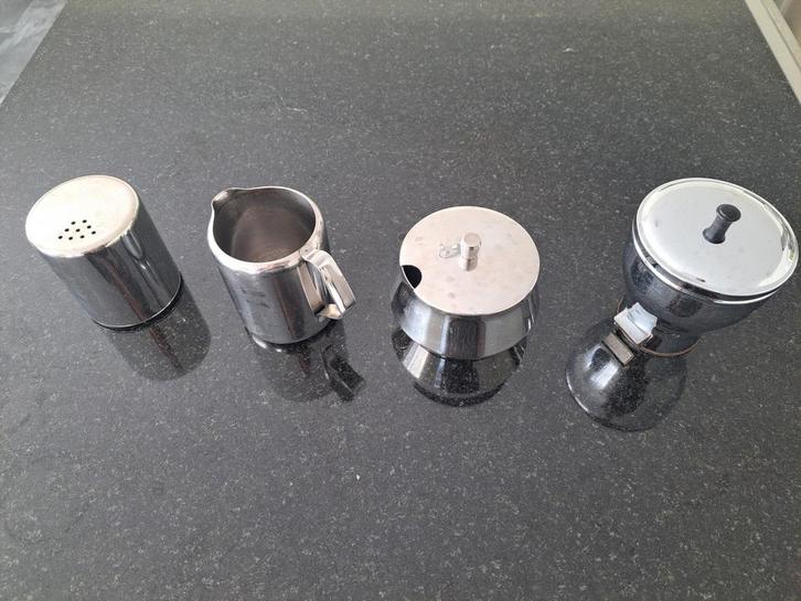 Vintage RVS Keukenaccessoires Set, Huis en Inrichting, Keuken | Keukenbenodigdheden, Gebruikt, Ophalen of Verzenden