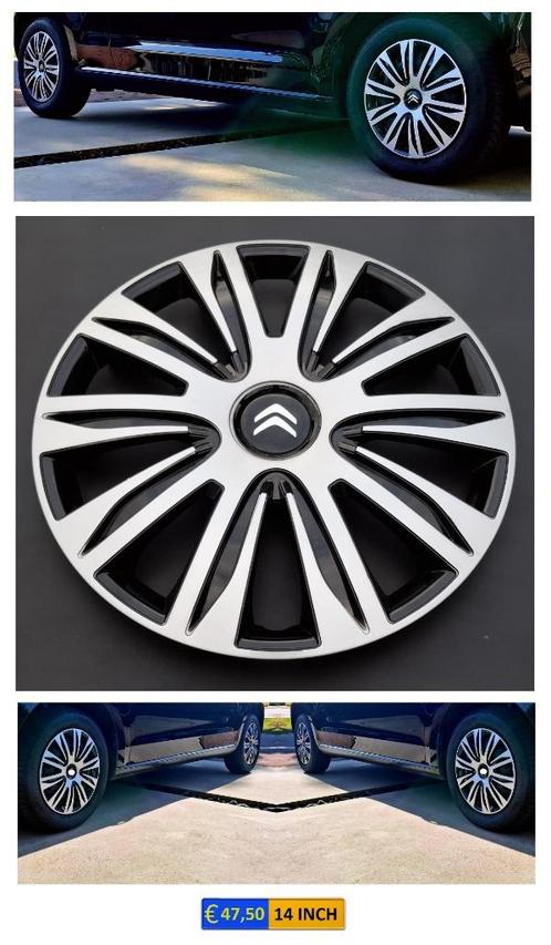Wieldoppen CITROEN Wieldoppen🔥 | ✔️ 14, 15, 16 Inch, Auto diversen, Wieldoppen, Nieuw, Ophalen of Verzenden