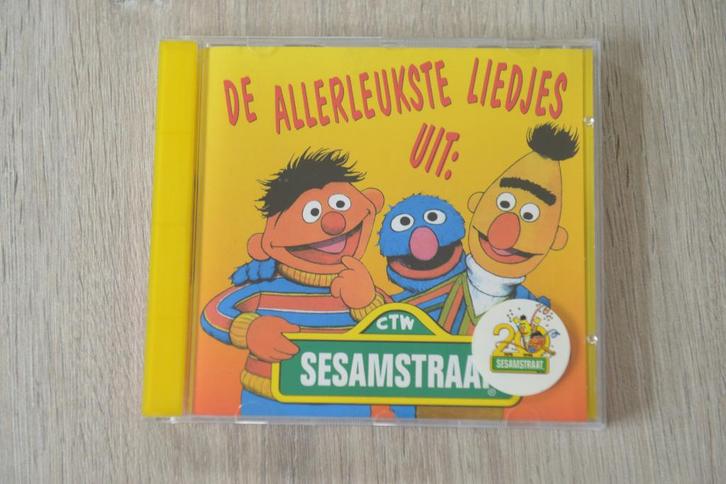 SESAMSTRAAT - DE ALLERLEUKSTE LIEDJES UIT Sesamstraat, Cd's en Dvd's, Cd's | Kinderen en Jeugd, Muziek, Verzenden