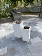 Betonlook plantenbakken, Ophalen, Zo goed als nieuw, Kunststof, Minder dan 60 cm