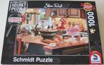 Puzzel *** AAN DE KEUKENTAFEL *** 1000 stukjes Secret Puzzle, Ophalen of Verzenden, 500 t/m 1500 stukjes, Zo goed als nieuw, Legpuzzel