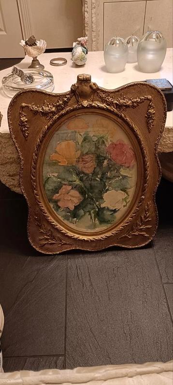 Aquarel Melanie Tripels - Prachtige Lijst beschikbaar voor biedingen