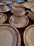 ANTIEK TUSCAN PORSELEINEN ENGELSE THEE SERVIES UIT 1917, Antiek en Kunst, Antiek | Servies compleet, Ophalen