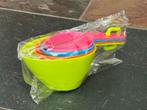 Maatschepjes in VS-maten (geel-oranje-blauw-roze), Huis en Inrichting, Keuken | Tupperware, Ophalen of Verzenden, Nieuw, Blauw