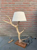 Geweilamp.schemerlamp.geweien.edelhert.damhert.tafellamp., Ophalen, Nieuw, 50 tot 75 cm